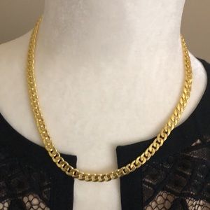 Gold tone, 17” necklace